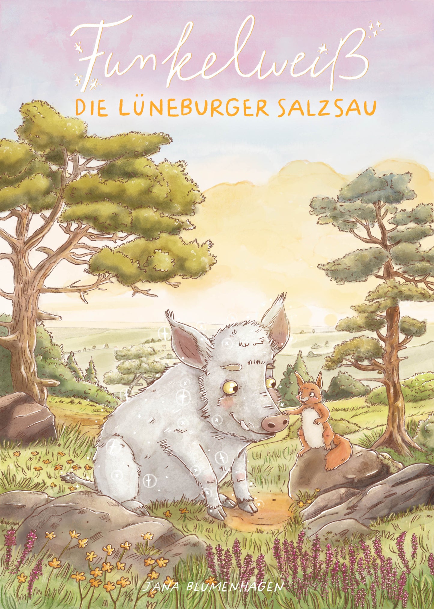 Kinderbuch Funkelweiß - Die Lüneburger Salzsau
